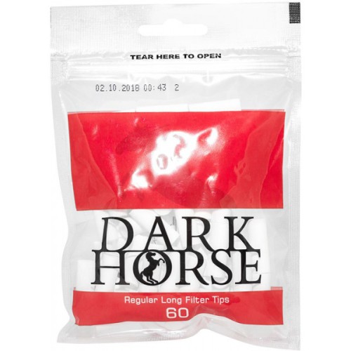 Фильтры сигаретные DARK HORSE Regular Long (60 шт)