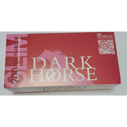 Гильзы сигаретные Dark Horse Slim Long (200шт)