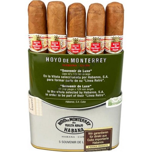 Набор сигар Hoyo de Monterrey Souvenir De Luxe*5