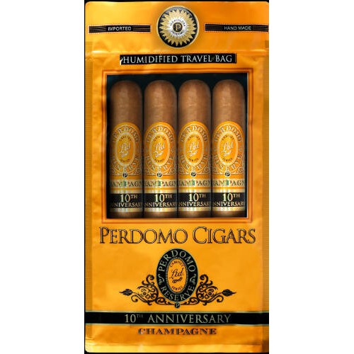 Набор сигар Perdomo Humidified Travel Bags Epicure Champagne