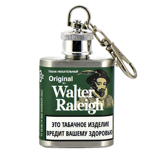 Нюхательный табак Walter Raleigh - Original  (10 гр), металлическая фляга