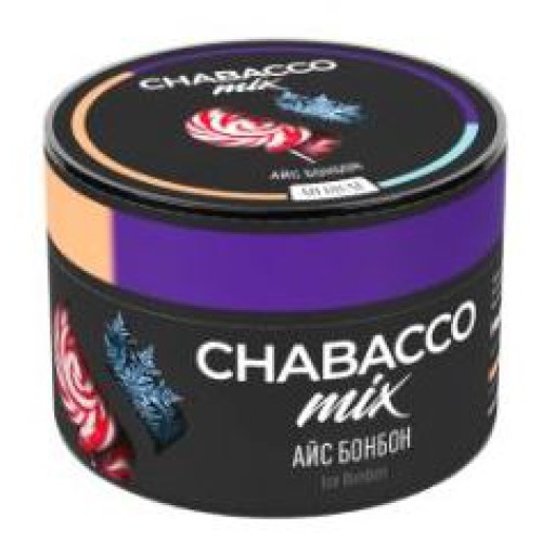 Бестабачная смесь для кальяна Chabacco Mix Medium - Ice Bonbon (Айс Бонбон) 50 гр