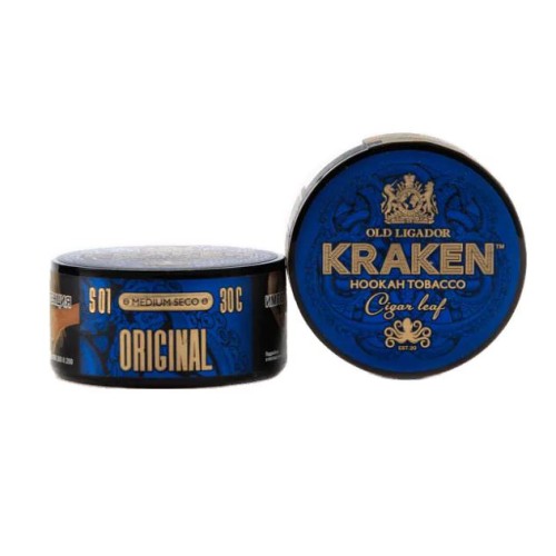 Табак для кальяна Kraken Medium Seco - Original (Ориджинал), 30 гр.