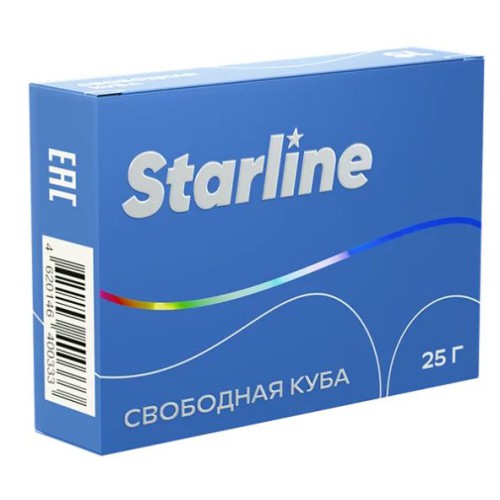Табак для кальяна Starline - Свободная Куба, 25 гр