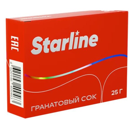 Табак для кальяна Starline - Гранатовый Сок, 25 гр
