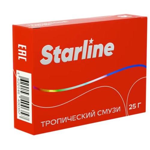 Табак для кальяна Starline - Тропический Смузи, 25 гр