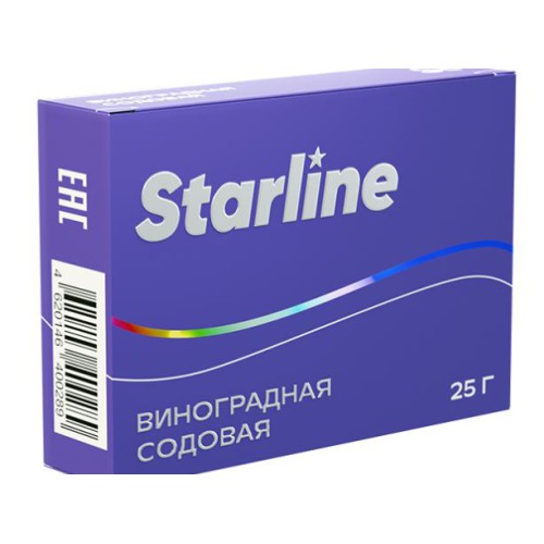 Табак для кальяна Starline - Виноградная Содовая, 25 гр
