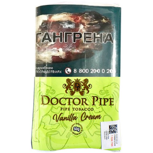 Трубочный табак Doctor Pipe - Vanilla Cream  (50 гр)