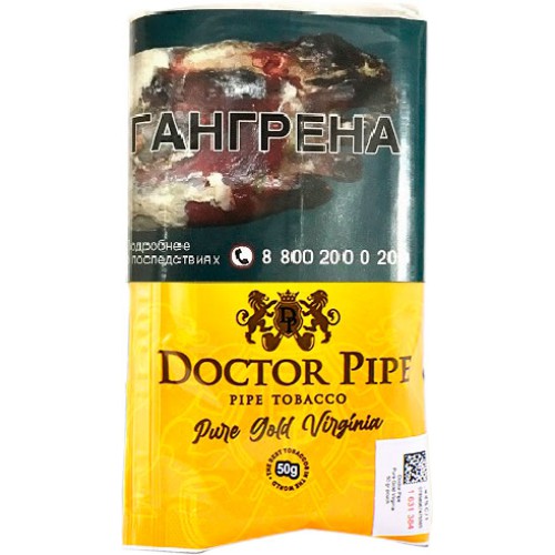 Трубочный табак Doctor Pipe - Virginia Pure Gold  (50 гр)