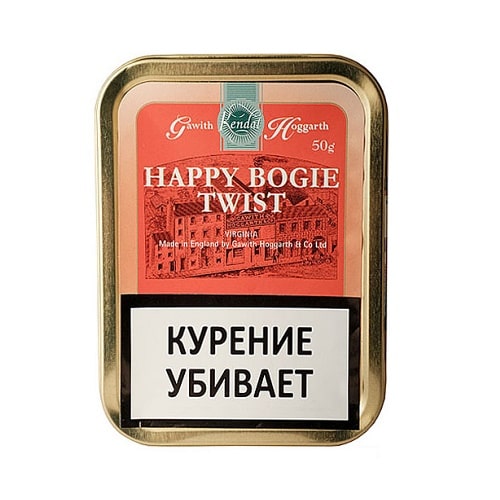 Трубочный табак Gawith & Hoggarth - Happy Bogie Twist (банка 50 гр.) 