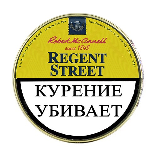 Трубочный табак McConnell Regent Street, банка 50 гр