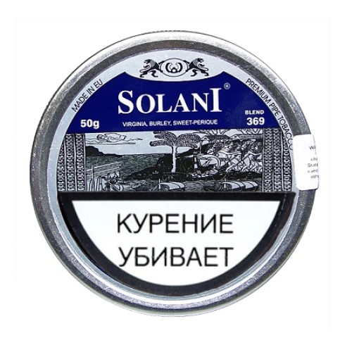 Трубочный табак Solani  Blue Label - blend 369 (50 гр.)