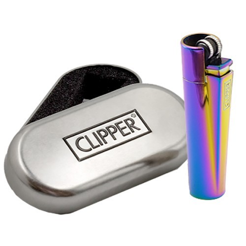 Зажигалка Clipper Metal By кремниевая, SPECTRUM (арт.СМ019RU)