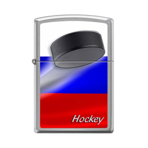 Зажигалка Zippo  Z200 Russian Hockey Puck